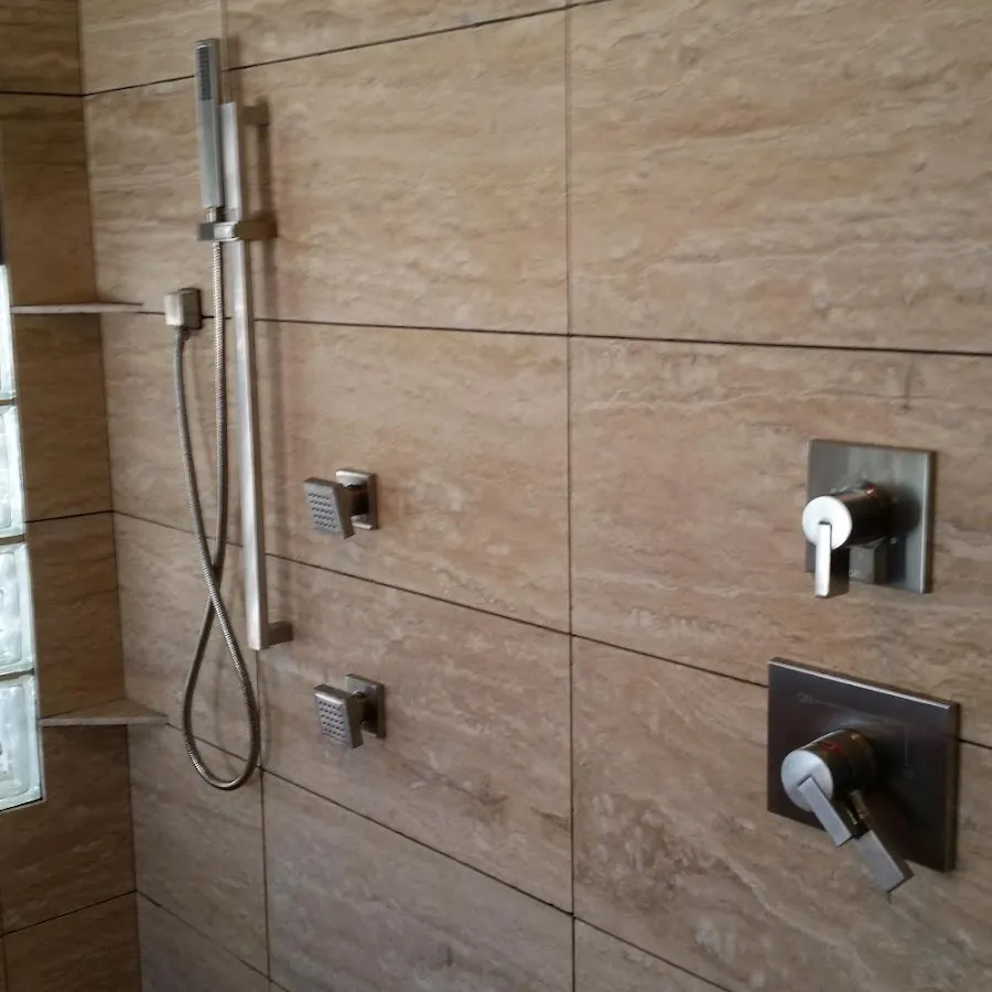 Shower fixture installation for Water Heater Replacement in Swansea